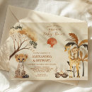 Search for wild animal baby shower invitations Animals