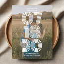 Search for retro wedding save the dates Budget