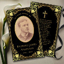 Search for memorial prayer cards Cross