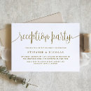 Search for wedding reception invitations Calligraphy