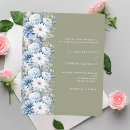 Search for sage green dusty blue invitations Spring summer fall