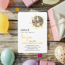 Search for one in the sun birthday invitations Summer birthday party