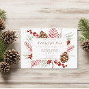 Search for florals christmas invitations Festive