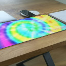 Search for rainbow tie dye mousepads Colourful