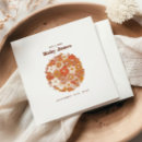 Search for retro napkins Baby in bloom