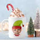 Search for funny christmas mugs Elf