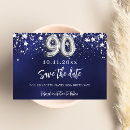 Search for 90th birthday save the dates Elegant