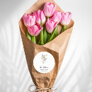 Search for florist business stickers Flower shop