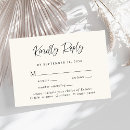Search for menu choices wedding rsvp cards Modern