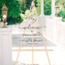 Search for couples shower welcome signs Calligraphy