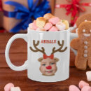Search for cute christmas reindeer mugs Kids