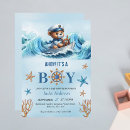Search for ocean baby boy shower invitations Sailor