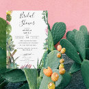 Search for succulent bridal shower invitations Cactus