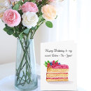 Search for sister in law birthday cards Sweet