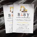 Search for baby under construction invitations Builder