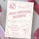 Search for pink champagne birthday invitations Doodle