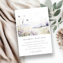 Search for lavender butterfly wedding invitations Watercolor