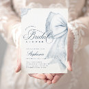Search for bow bridal shower invitations Elegant