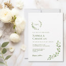 Search for watercolor crest wedding invitations Simple