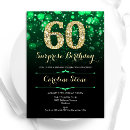 Search for luxury 60th birthday invitations Gold