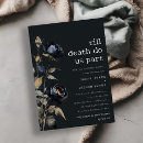 Search for halloween bridal shower invitations Botanical