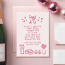 Search for whimsical bridal shower invitations Handwritten