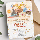 Search for wizard birthday invitations Magic