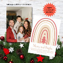 Search for vintage style christmas cards Merry and bright