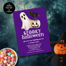 Search for bat halloween invitations Ghost