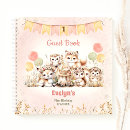 Search for 1st birthday guest books Baby girl