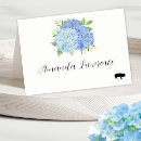 Search for blue hydrangeas place cards Elegant