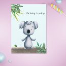 Search for koala birthday cards Illustration