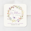 Search for pink and purple baby shower stickers Boho