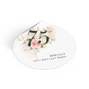 Search for 75th birthday stickers 75 years old