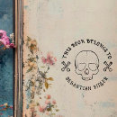 Search for gothic rubber stamps Skull