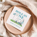 Search for golf napkins Hole in one