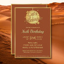 Search for moroccan birthday invitations Gold