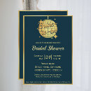 Search for peacock bridal shower invitations Gold