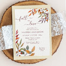 Search for fall in love bridal shower invitations Greenery