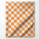 Search for orange pattern fabric Orange and white