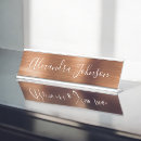 Search for copper name plates Foil