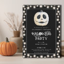 Search for adult halloween invitations Black and white