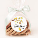 Search for bee baby stickers Round