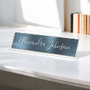 Search for teal name plates Classy