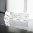Search for marble name plates White