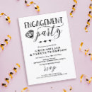 Search for heart engagement party invitations Calligraphy
