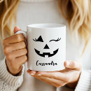 Search for jack o lantern mugs Girly