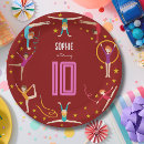Search for gymnastics birthday plates Acrobatics