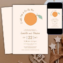 Search for tangerine invitations Citrus