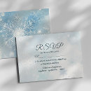 Search for silver snowflakes rsvp cards Response